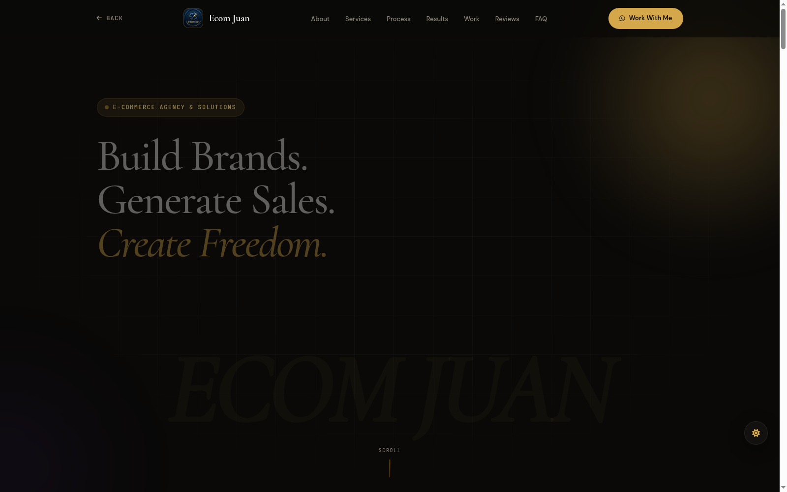 Ecome Kai homepage