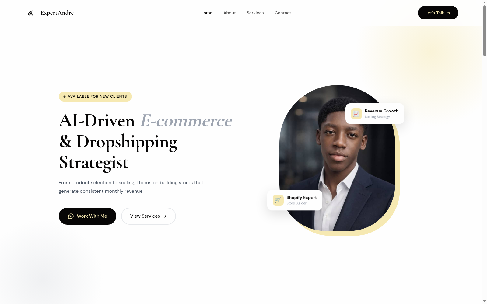 ExpertAndre homepage