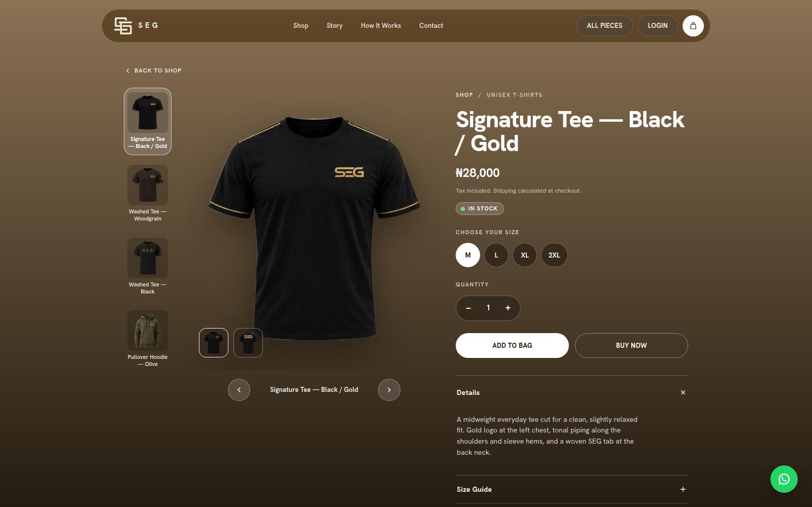 SEG product page